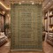 Turkish Bukhara QUADRA Afghani Rug KR67B green navy Size 300*500