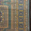 Turkish Bukhara QUADRA Afghani Rug KR67B green navy Size 300*500