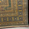 Turkish Bukhara QUADRA Afghani Rug KR67B green navy Size 300*500
