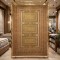 سجاد تركي بخارى كوادر افغاني KR67B اصفر بني مقاس 300*400