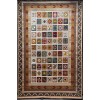 Turkish Bukhara QUADRA Afghani Rug KS87A BEIGE BROWN Size 80*150