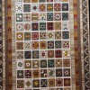 Turkish Bukhara QUADRA Afghani Rug KS87A BEIGE BROWN Size 80*150