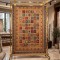 Turkish Bukhara QUADRA Afghani Rug KS87A BROWN YELLOW Size 300*400