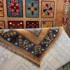 Turkish Bukhara QUADRA Afghani Rug KS87A BROWN YELLOW Size 250*350