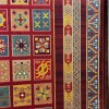 سجاد تركي بخارى السجاد التراثي الافغاني كوادر KS87A عنابي اصفر مقاس 200*300