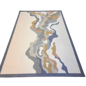 سجاد تركي سهم N0364B JR 82 ابيض 17 سماوي مقاس 400*600