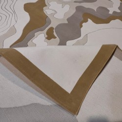 سجاد تركي سهم N0364B JR2 84 ابيض 44 ذهبي مقاس 80*150