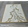 سجاد تركي سهم N0364B JR2 84 ابيض 44 ذهبي مقاس 150*230