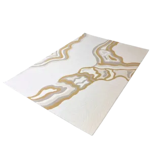 Turkish rug sahm F0750A WHITE golden size 80*150