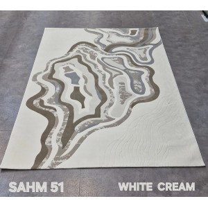 Turkish rug sahm OC551A white cream size 150*230