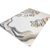 Turkish rug sahm 0C992A WHITE gray size 100*300