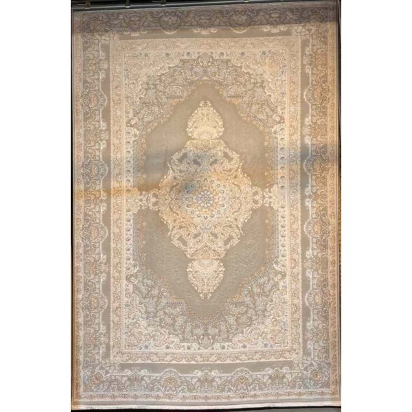 سجاد تركي سيلفر 24 بيج رصاصي فاتح مقاس 80*150