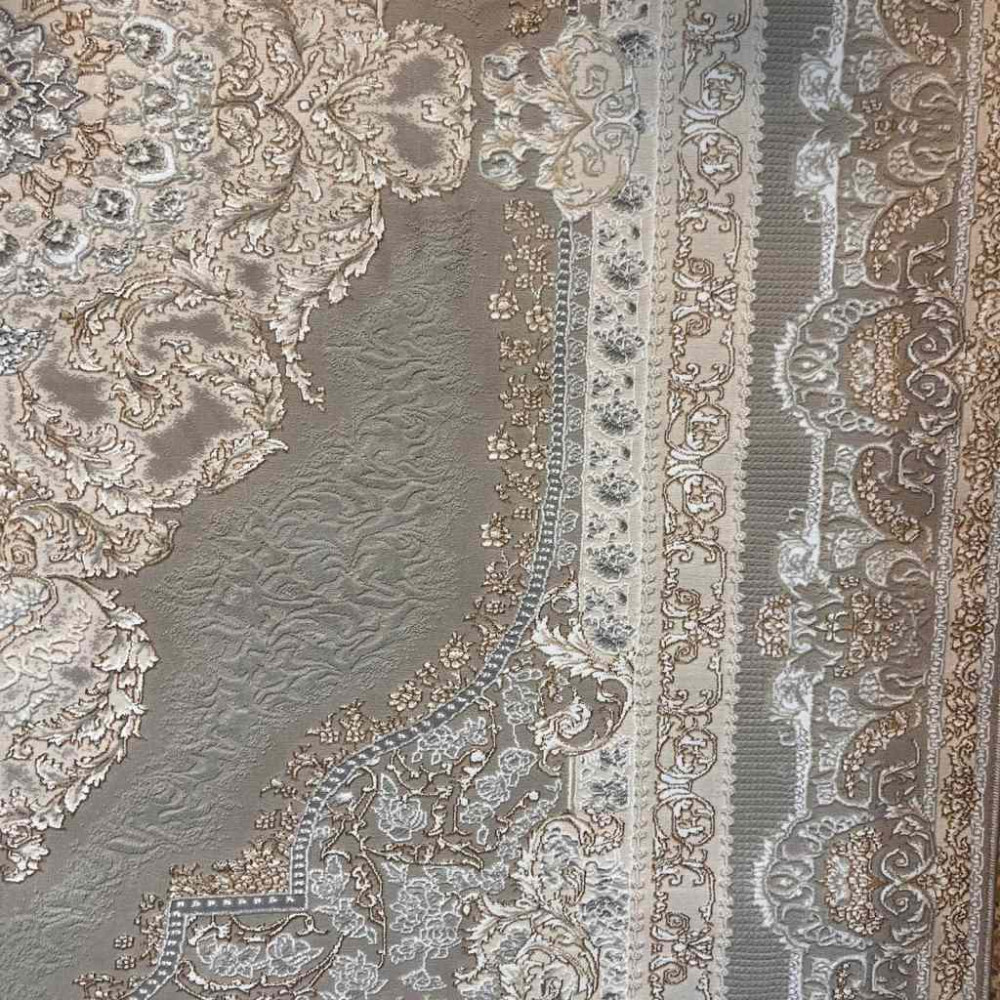 سجاد تركي سيلفر 24 بيج رصاصي فاتح مقاس 400*600