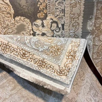 سجاد تركي سيلفر 24 رصاصي غامق مقاس 400*600