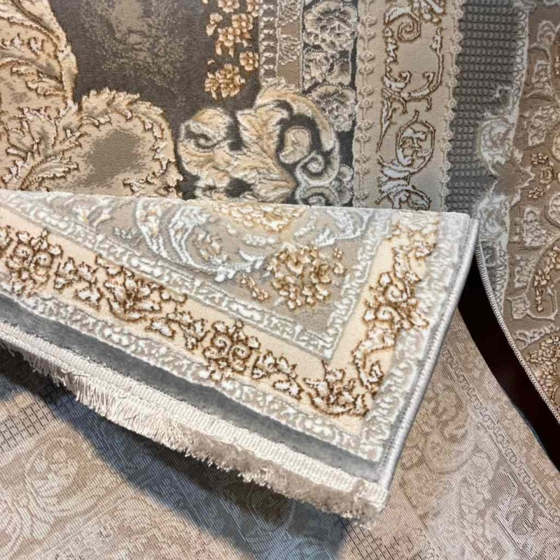 سجاد تركي سيلفر 24 رصاصي غامق مقاس 400*600