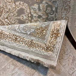 سجاد تركي سيلفر 24 رصاصي فاتح مقاس 80*150