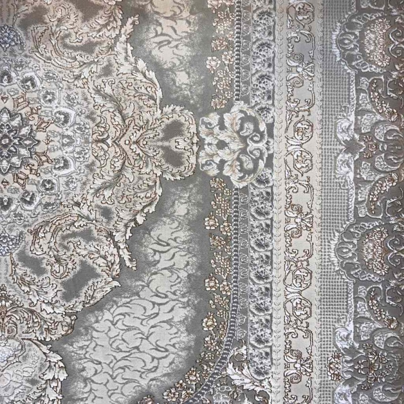 سجاد تركي سيلفر 24 رصاصي فاتح مقاس 400*600