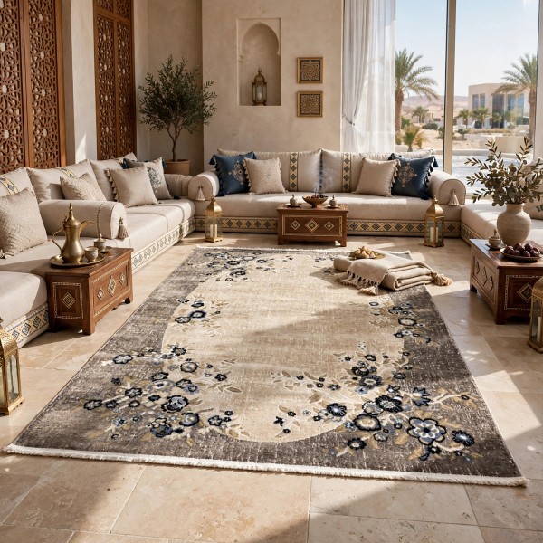 سجاد تركي توبكس FRN029 رصاصي مقاس 200*300