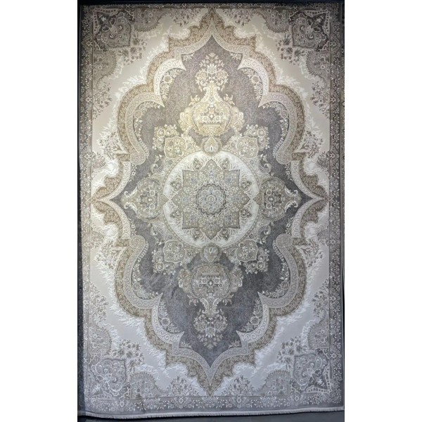 سجاد فيرونا تركي كلاسيك N485A رصاصي غامق مقاس 500*600