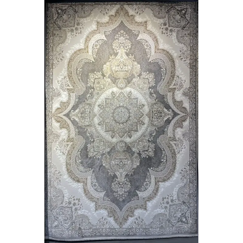 Verona Turkish Classic Rug N485A Dark gray Size 500*600