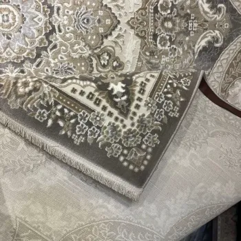 سجاد فيرونا تركي كلاسيك N485A رصاصي غامق مقاس 500*700