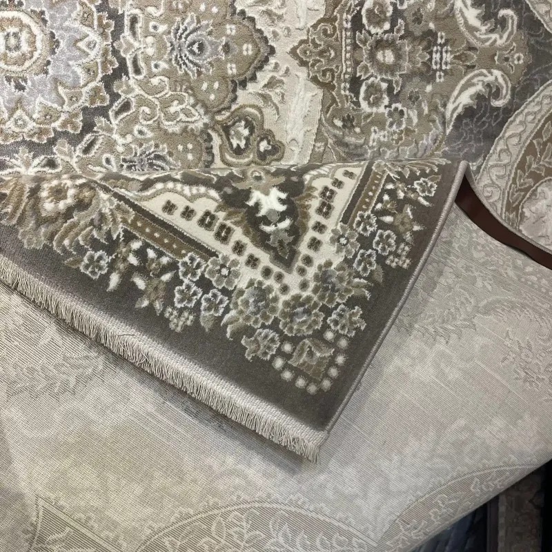 Verona Turkish Classic Rug N485A Dark gray Size 500*600