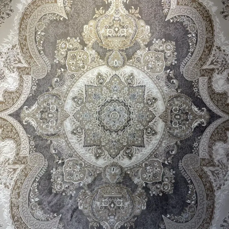 Verona Turkish Classic Rug N485A Dark gray Size 500*600