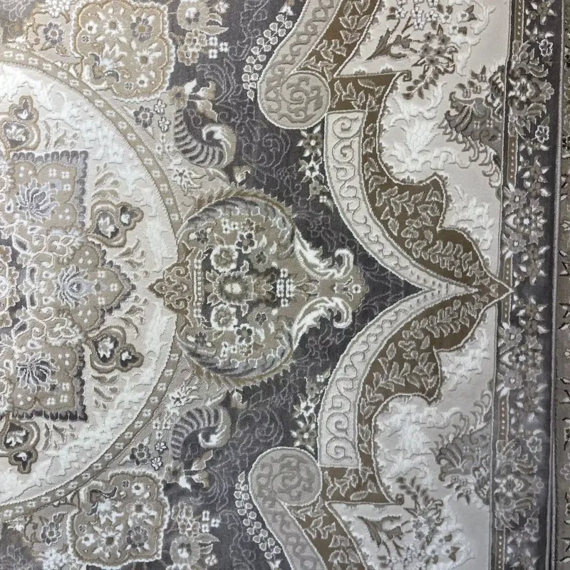 Verona Turkish Classic Rug N485A Dark gray Size 500*600