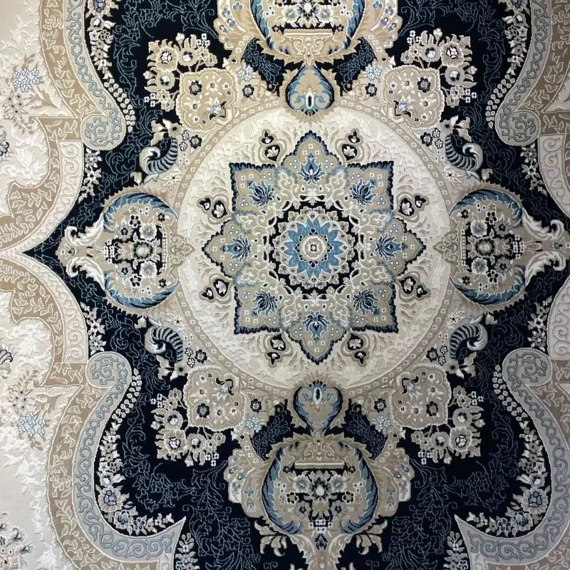 Verona Turkish Classic Rug N485A navy Size 500*600