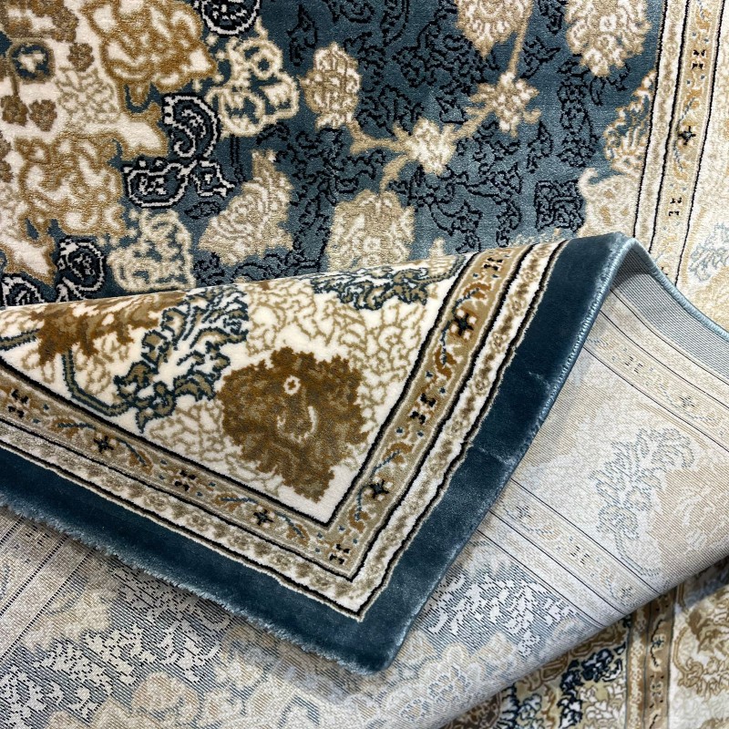 سجاد تركي فكتوريا F269A سماوي مقاس 300*400