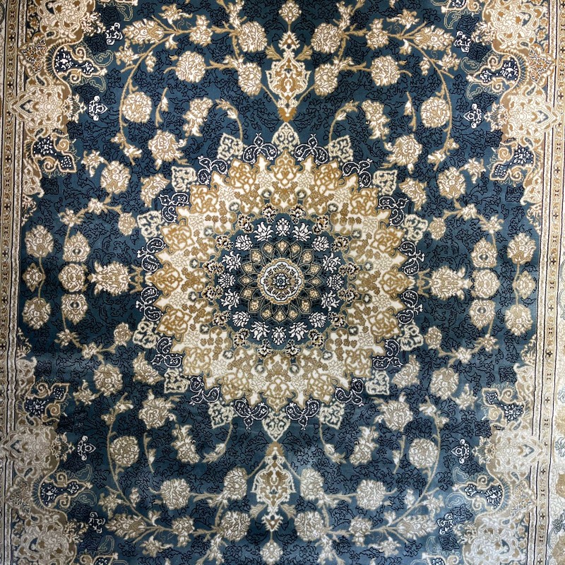 سجاد تركي فكتوريا F269A سماوي مقاس 300*400