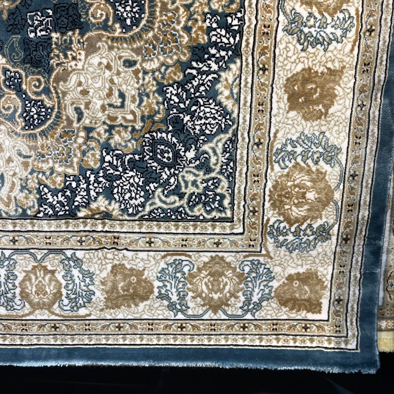 سجاد تركي فكتوريا F269A سماوي مقاس 300*400
