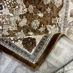 سجاد تركي فكتوريا F269A بني فاتح مقاس 100*200