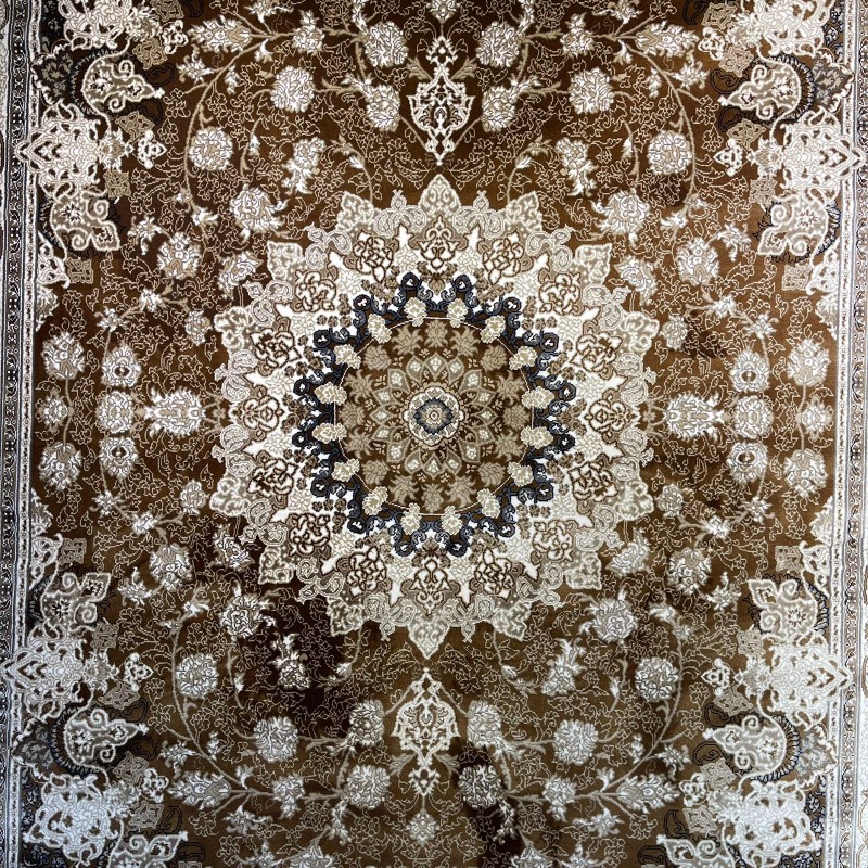 سجاد تركي فكتوريا F269A بني فاتح مقاس 100*200