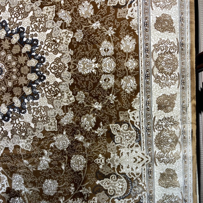 سجاد تركي فكتوريا F269A بني فاتح مقاس 100*200