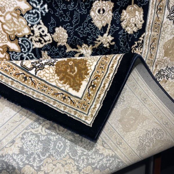 Turkish Victoria rug F269A navy size 300*400