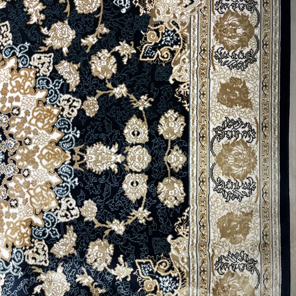 سجاد تركي فكتوريا F269A كحلي مقاس 50*80