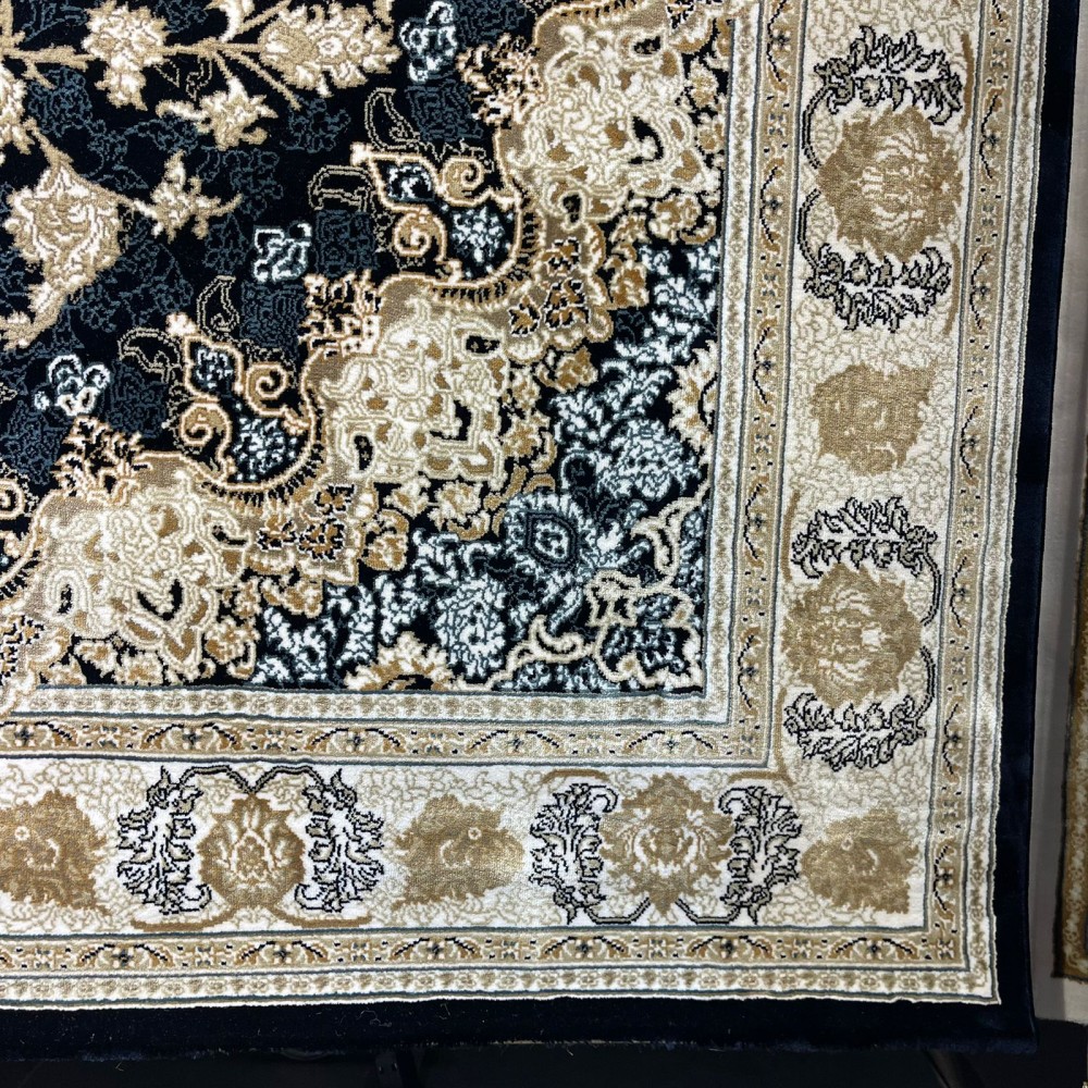 سجاد تركي فكتوريا F269A كحلي مقاس 50*80