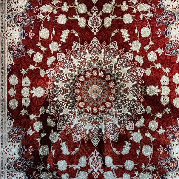 Turkish Victoria rug F269A red size 100*200