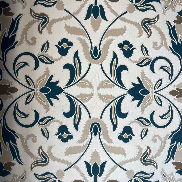 antalya Rug French Turkish Design P0058B cream blue 250*350