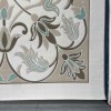 antalya Rug French Turkish Design P0058B GREEN CREAM 100*200