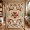 antalya Rug French Turkish Design P0059A BEIGE 100*200