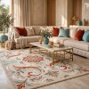 antalya Rug French Turkish Design P0059A BEIGE 100*200
