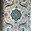antalya Rug French Turkish Design P0059A BLUE CREAM 250*350