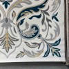 antalya Rug French Turkish Design P0059A BLUE CREAM 250*350