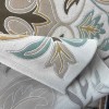 antalya Rug French Turkish Design P0059A GREEN CREAM 100*200