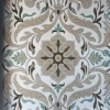 antalya Rug French Turkish Design P0059A GREEN CREAM 100*200