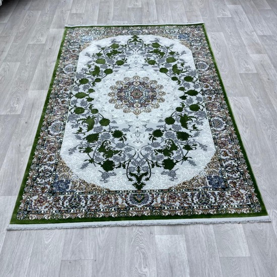 Turkish Shams carpet 29026 classic green size 300*400