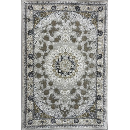 Shams Turkish carpet 29026 classic cream gray size 300*400