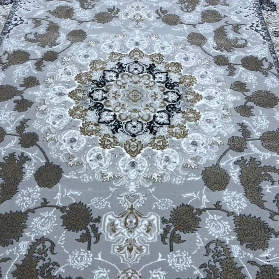 Shams Turkish carpet 29026 classic cream gray size 300*400